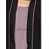 Layered abaya- Dual colored in Jacket style